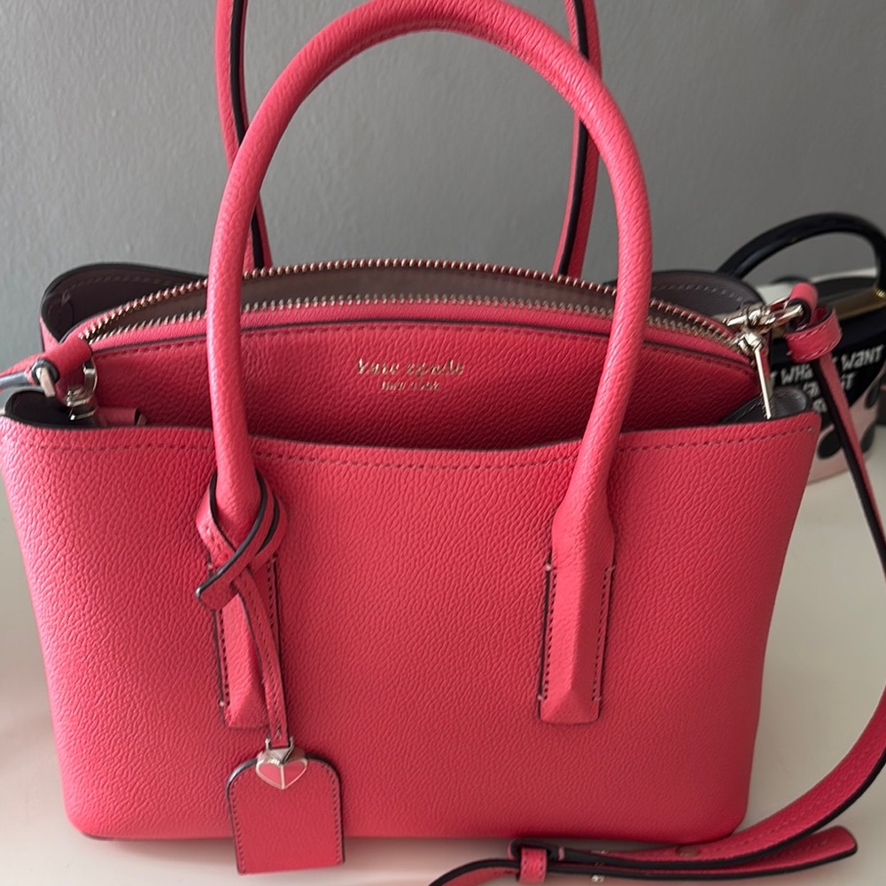 Yves Saint Laurent Pink Leather Tote Bag